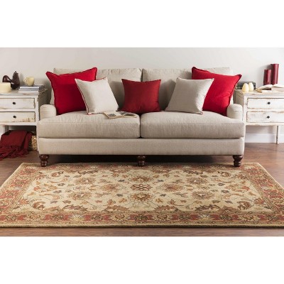 Hauteloom Cherryfield Hand Tufted Brown & Rust 1001 Wool Rug