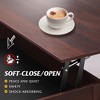39" Lift Top Coffee Table with Hidden Compartment, Storage Drawers and Storage Shelf - 3 of 4