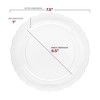 Smarty Had A Party Clear Vintage Plastic Dinnerware Set - 120 Sets - 4 of 4