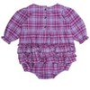 RuffleButts Baby Girls Woven Long Sleeve Bubble Romper - 2 of 4