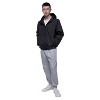 Rokka&Rolla Men's Full Zip Rain Jacket Packable Light Windbreaker - image 3 of 4