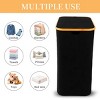 BestParts Waterproof Collapsible Laundry Hamper with Lid, Bamboo Handles & Removable Bag - 3 of 4
