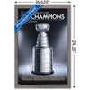 Trends International NHL Vegas Golden Knights - 2023 Stanley Cup Team Logo Framed Wall Poster Prints - 3 of 4