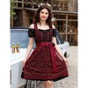 MISSKY Costumes 3 Pcs Dress Women's Dress for  Traditional Carnival Outfits - 2 of 4