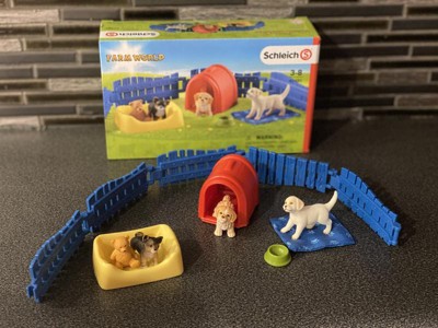 Schleich cheap puppy pen