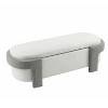 TUYOHW Large Versatile Storage Ottoman Bench Spacious, Durable, and Stylish Bench for Any Room - 2 of 4