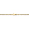 Black Bow Jewelry 1.8mm 14k Yellow Gold Flat Figaro Chain Bracelet - 3 of 4
