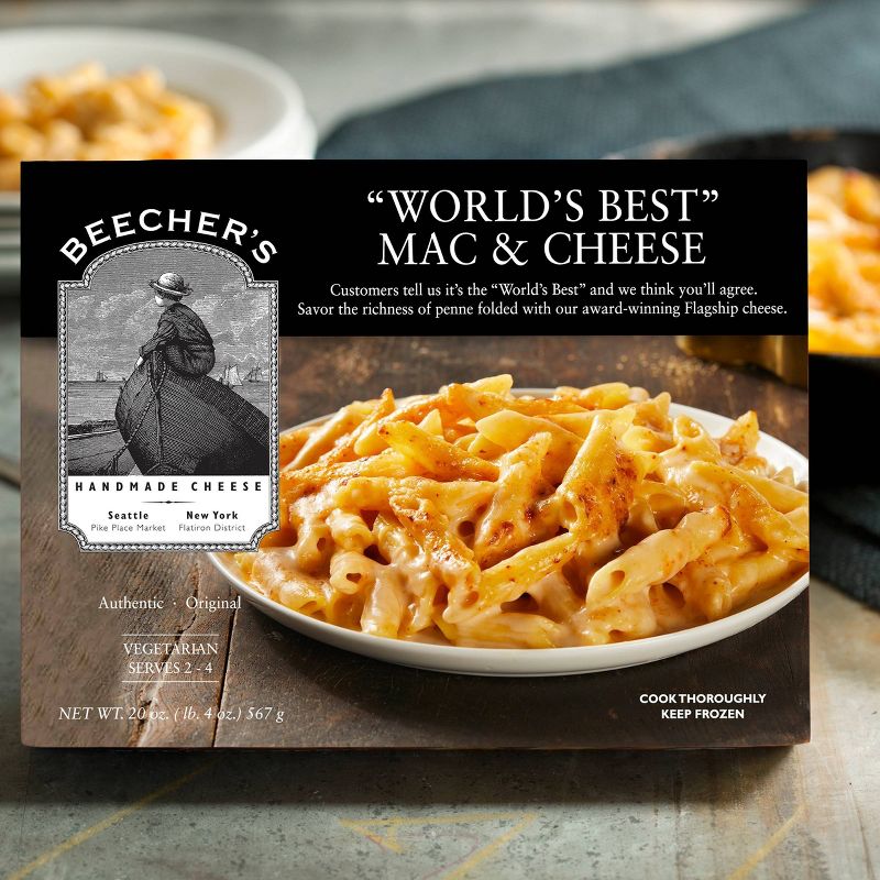 Beecher&#39;s Frozen Handmade Cheese Frozen &#34;World&#39;s Best&#34; Mac &#38; Cheese - 20oz, 4 of 8