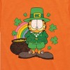 Boys' - Garfield - Rainbow Shamrocks Short Sleeve Graphic T-Shirt - 2 of 4