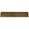 vidaXL Solid Pinewood Garden Planter - Honey Brown Weather-Resistant Outdoor Plant Box, Size: 78.7"x12.2"x12.2" - 4 of 4