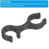 Unique Bargains Outdoor Hiking Camping Double Rod Connecting Trekking Pole Clips 8 Pcs - 4 of 4