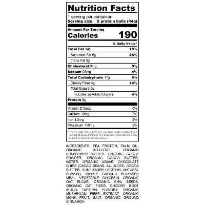Scott's Brownie Batter Plant-Based Protein Balls - 1.4oz