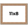 PosterPalooza | Photo Size Deco Brown Picture Frame - UV Acrylic, Foam Board Backing, Hanging Hardware - 2 of 4