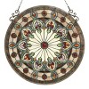 Chloe Lighting Helena Tiffany-Glass Victorian Window Panel 23.5" - 2 of 3