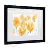 Trademark Fine Art Sheila Golden Yellow Poppy Dream 5 Matted Framed Art - 3 of 4