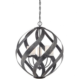 Quoizel Lighting Blacksmith 5 - Light Pendant in  Old Black - 1 of 4