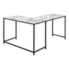 NicBex L-Shaped Home Office Desk Modern Computer Desk with Wooden Desktop, Metal Base for Office, Study - 2 of 4