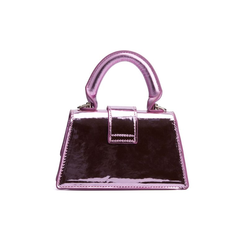 Olivia Miller -Women's-Patent Top-Handle Bag, 2 of 8