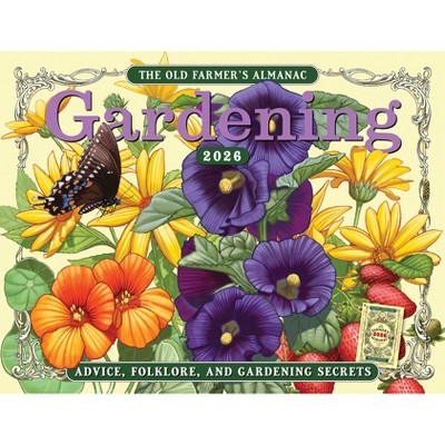 The 2026 Old Farmer's Almanac Gardening Wall Calendar - (Paperback)
