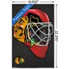 Trends International NHL Chicago Blackhawks - Mask 16 Unframed Wall Poster Prints - 3 of 4