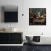Stupell Industries Tiger in Floral Bathtub, 30" x 30" - 2 of 4