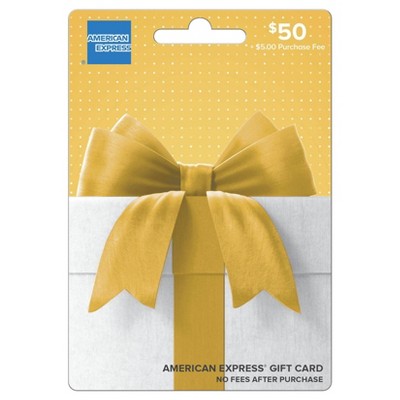 American Express Gift Card - $50 + $5 Fee