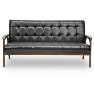 Mid-Century Masterpieces Sofa Brown - Baxton Studio