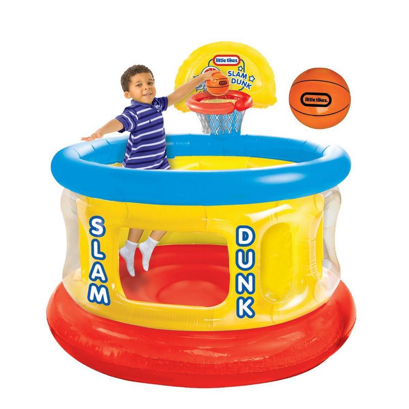 Little Tikes Slam Dunk Big Ball Pit with 20 Air-Filled Balls, 4 of 7