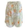 Women's Leaf Print Shorts - Polagram - 3 of 4