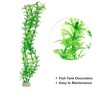 Unique Bargains Aquarium Plants Decorations Artificial Aquatic Plant Green 12.20" 3 Pcs - image 3 of 4