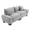 CAVINAS Corduroy Sofa Sleeper Couch, Upholstered Loveseat Sofa with Pillows, for Bedroom, Living Room, Apartment, Office - 4 of 4