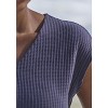 Women's 2 Pk Waffle Knit Tops - LASCANA - 2 of 4
