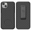 Nakedcellphone Case with Stand and Belt Clip Holster for iPhone 13 - Black - 2 of 4