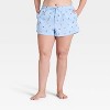 Women's Flannel Pajama Shorts - Auden™ - 4 of 4