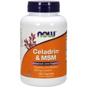 Celadrin & MSM 500 mg by Now Foods  -  120 Capsule - 1 of 3