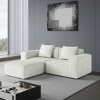 Modular Convertible Sofa Bed, Oversized Sofa Set, Free Configuration Sectional Couch for Living Room or Guest Space-Maison Boucle - 2 of 4