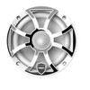 Wet Sounds REVO 6-XSW-SS White XS / Stainless Overlay Grill 6.5 Inch Marine LED Coaxial Speakers (pair) - 2 of 4