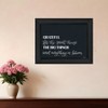 HomeRoots Grateful For Everything Black Framed Print Wall Art - 2 of 4