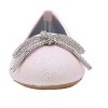 bebe Girls' Ballet Flats – Sparkly Ballet Sandals for Girls with Charms, Dressy Ballet Shoes for Little Kid/Big Kid/Toddler - 4 of 4