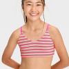 Girls' Teen Summer Striped Bikini Set - art class™ - image 3 of 3