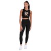 Women's Betty Boop Classic Kiss Sleeveless Crop Top Tank - 4 of 4