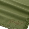 Fringed Harvest Sentiment Napkins, Set of 4 - Elrene Home Fashions - 3 of 3