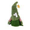 Ganz 20.0 Inch Gnome Light Up Beaded Legs Shelf Sitter Elf Feet Jingle Bells Star Sitting Shelf Figurines - 2 of 3