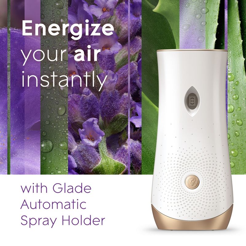 Glade Automatic Spray Air Freshener - Tranquil Lavender &#38; Aloe - 6.2oz, 6 of 19