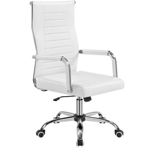 Yaheetech Modern Faux Leather Office Desk Chair - 1 of 4