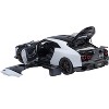 Nissan GT-R50 By ItalDesign Black and White Metallic 1/18 Model Car by Autoart - 2 of 4