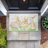 Stupell Industries Easter Bunnies in Grass Printed Outdoor Door Mat, design by Lee Ann Sanders, 18"x30" - 3 of 4