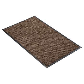 3'x4' Solid Doormat Brown - HomeTrax