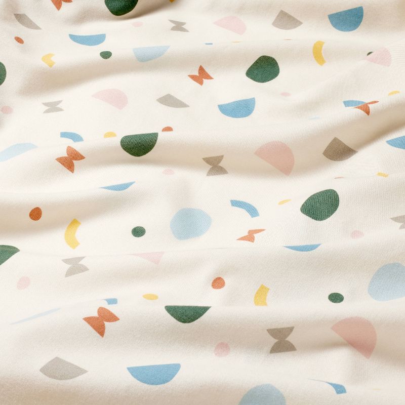 Cotton Fitted Crib Sheet - Geo - Cloud Island&#8482;, 4 of 6
