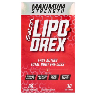 Isatori Lipo-Drex, Maximum Strength, 60 Thermo Capsules